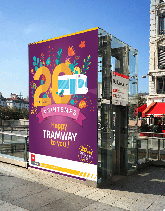 coxi-agence-communication-lyon-tramway-anniversaire-identite-visuelle-affichage-metro